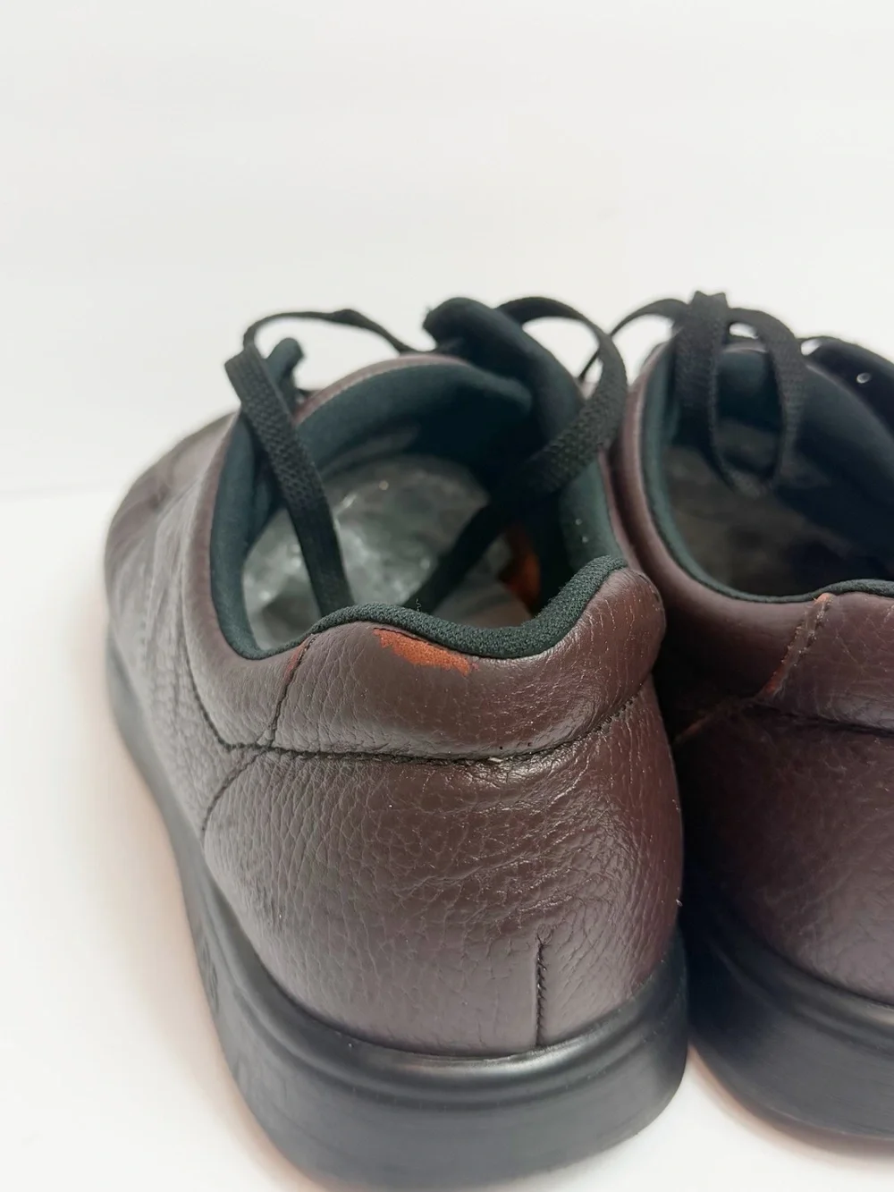 SAS Bout Time Cordovan Leather Comfort Shoes Men's 10.5 WW 3E